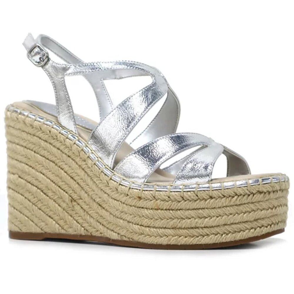 Kenneth Cole New York Solace espadrille platform wedge sandal - Size 8.5 and 9